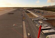 《微軟飛行模擬》新一批截圖：展示干尼亞機場布局