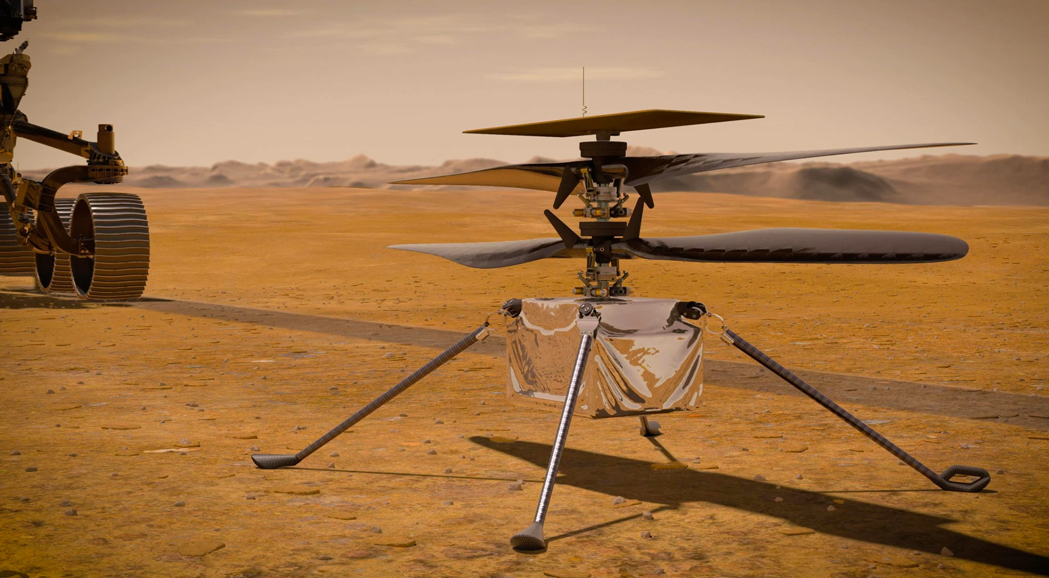 NASA火星直升機達成重大里程碑：或很快就能起飛