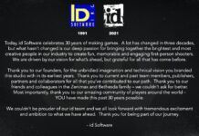 《毀滅戰士》開發商id software成立30周年 官方發文感謝