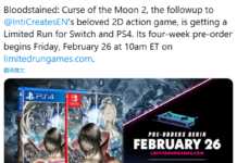 PS4/NS實體版《赤痕：月之詛咒2》2月26日開啟預售
