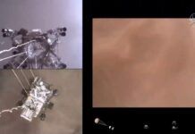 NASA公布記錄「毅力號」火星着陸過程的視頻