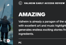 《Valheim: 英靈神殿》獲IGN 9分生存創造游戲典範