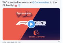 EA正式完成對Codemasters的收購 價值12億美元