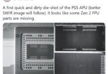 PS5主機內部die芯片照片首曝 並不支持無限緩存技術