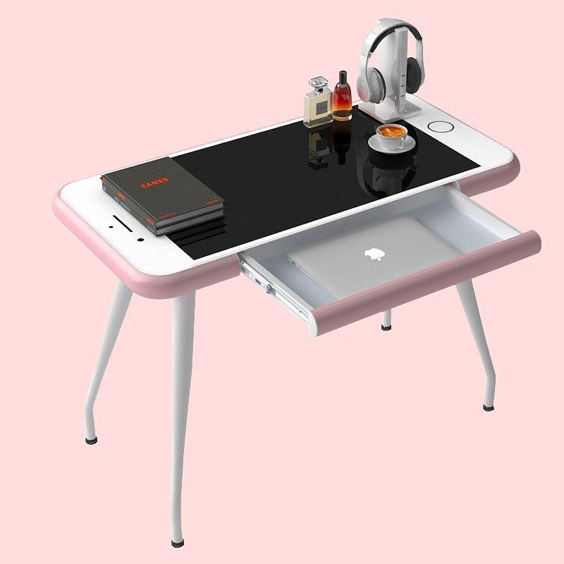 【韓國】iPhone變大支了！　必收款「巨大iPhone桌」果粉超想要　巧思設計「拉開SIM卡槽」變抽屜太可愛