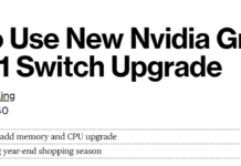 新Switch機型或採用新的NVIDIA顯卡並支持DLSS實現4K