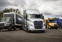 Freightliner公布純電動商用卡車路測里程 已超過110萬公里