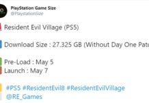 《生化危機8》PS5版容量曝光 5月5日開啟預載