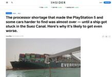 如鯁在喉蘇伊士運河堵塞將影響次世代游戲主機供貨