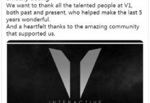 V1 Interactive宣布關門或因《瓦解》遭遇滑鐵盧