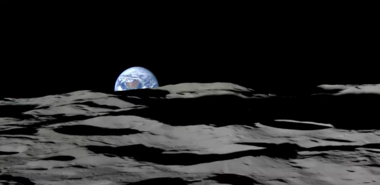 地球圖像被製成全新4K視頻：展示從月球的角度觀看壯觀的「地出」