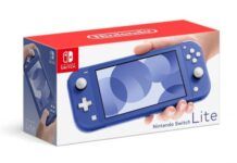 任天堂將於5月21日推出Switch Lite機型的藍色配色