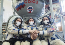 三名宇航員將乘坐俄羅斯「聯盟號」飛船前往國際空間站