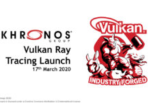 Khronos組織正式發布官方版本的Vulkan光線追蹤擴展