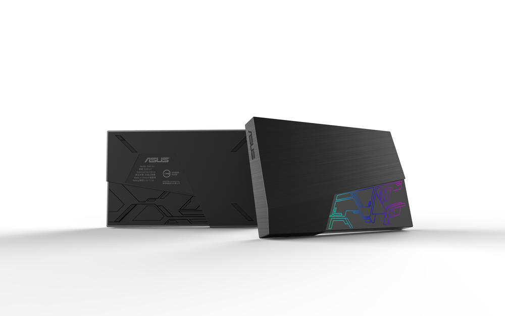 華碩推出FX系列移動硬碟EHD-A1T/A2T：支持Aura燈效同步