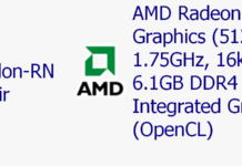 AMD新的Renoir APU可能會搭載頻率高達1.75GHz的Vega GPU