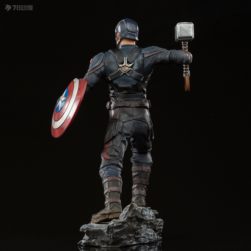 Iron Studios 新品 1/10系列 Marvel 無限傳奇 復聯4 美國隊長 終極版 雕像