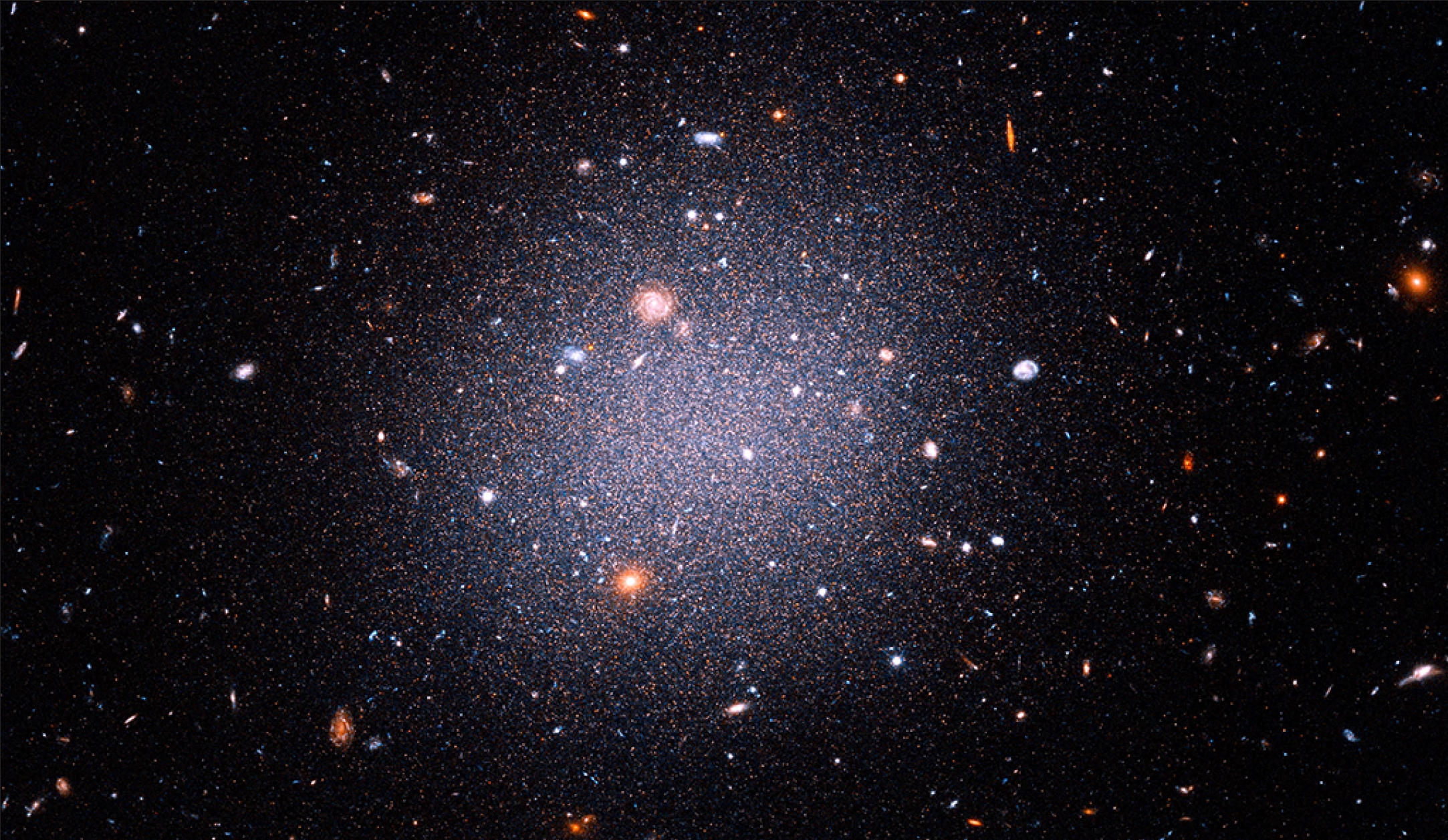 新研究證明矮星系DF2隻有極少的暗物質
