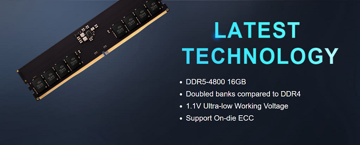 十銓正式推出Elite系列DDR5記憶體：32GB 4800MHz售399.99美元