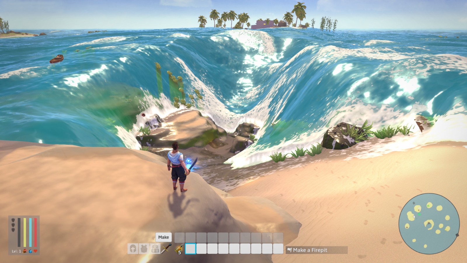 海洋探索生存遊戲《Breakwaters》發布最新實機演示