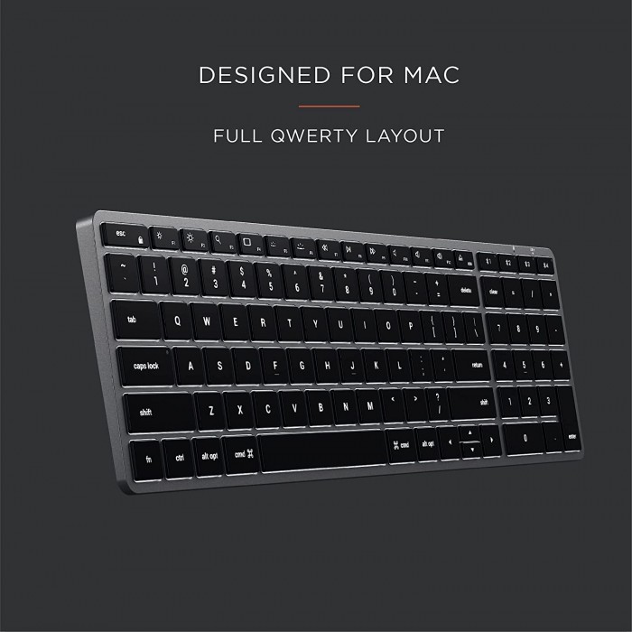 Satechi發布Slim X2藍牙背光鍵盤：iPhone、iPad與Mac好搭檔