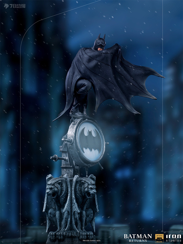 Iron Studios 新品 1/10系列 電影 蝙蝠俠歸來 蝙蝠俠 340mm高 雕像 豪華版