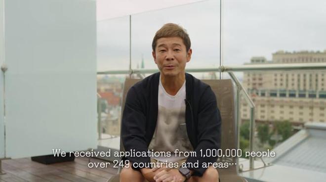 日本富豪：已有百萬人申請與我一起繞月飛行