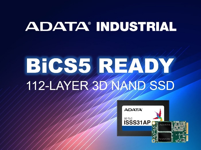 威剛發布新一代工業級112層BiCS5 3D NAND SSD新品