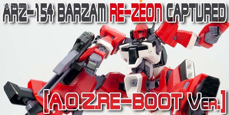 BANDAI: 21年7月 網限 HGUC系列 巴扎姆 Re-Zeon俘獲式樣(A.O.Z RE-BOOT版)