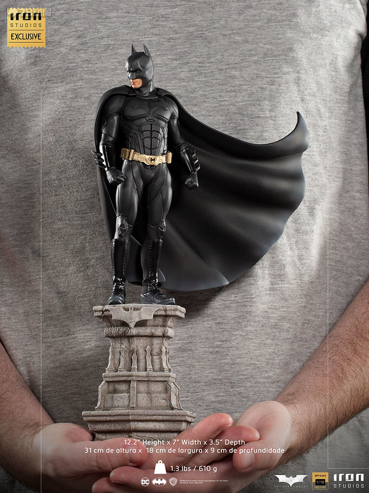 Iron Studios 新品 1/10系列 電影 蝙蝠俠:俠影之謎 蝙蝠俠 310mm高 雕像 EX豪華版