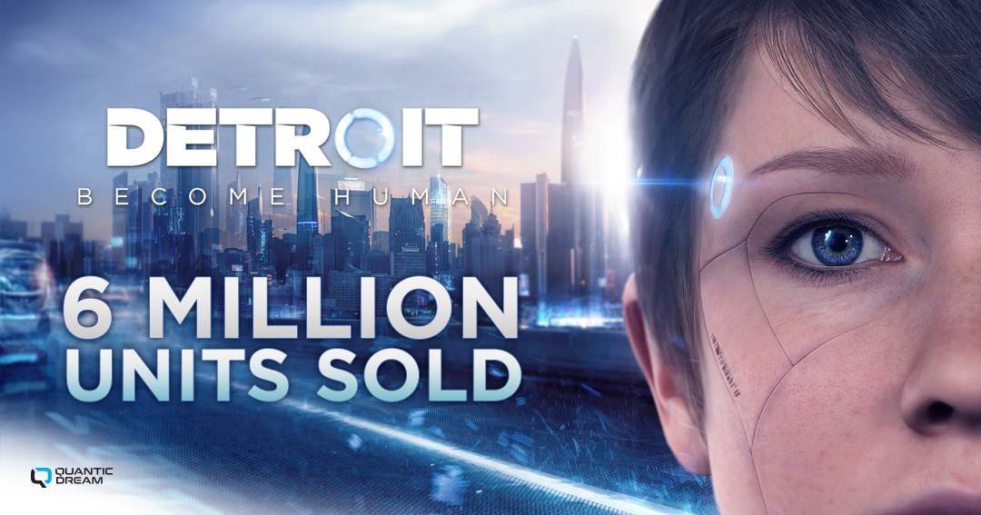《底特律：我欲為人》PC和PS4版總銷量突破600萬