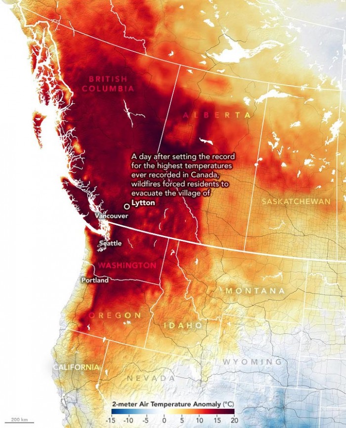 科學家關注北美極端炎熱的天氣、嚴重的野火及「怪物級火積雲」事件