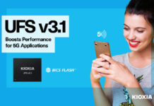 鎧俠發布新版UFS 3.1快閃記憶體，擁有更強的性能和更薄的封裝