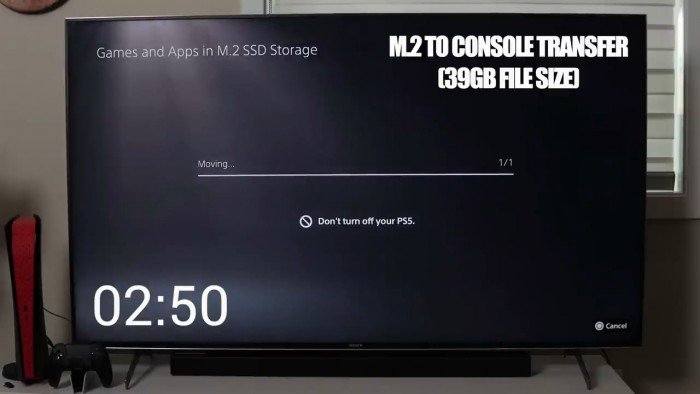 PS5擴展存儲性能實測：外部M.2 SSD體驗與內置存儲相差不大