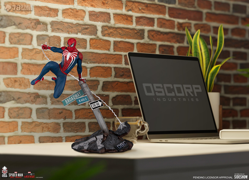 PCS 新品 1/6系列 PS4遊戲 蜘蛛俠 蜘蛛俠(高級戰衣) 14寸(356mm)高 雕像