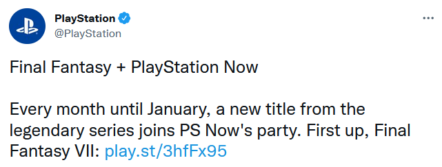 PS Now將於本月開始陸續添加5款《最終幻想》作品