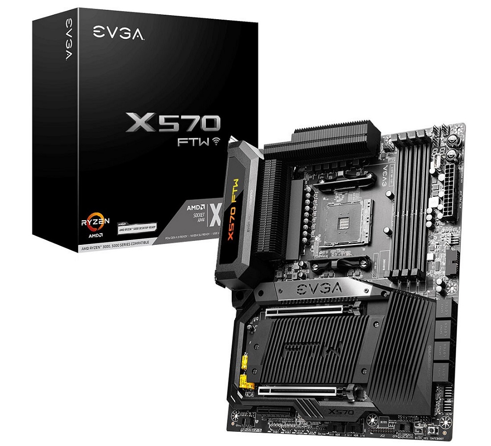EVGA發布X570 FTW WiFi，旗下第二款AMD平台主板