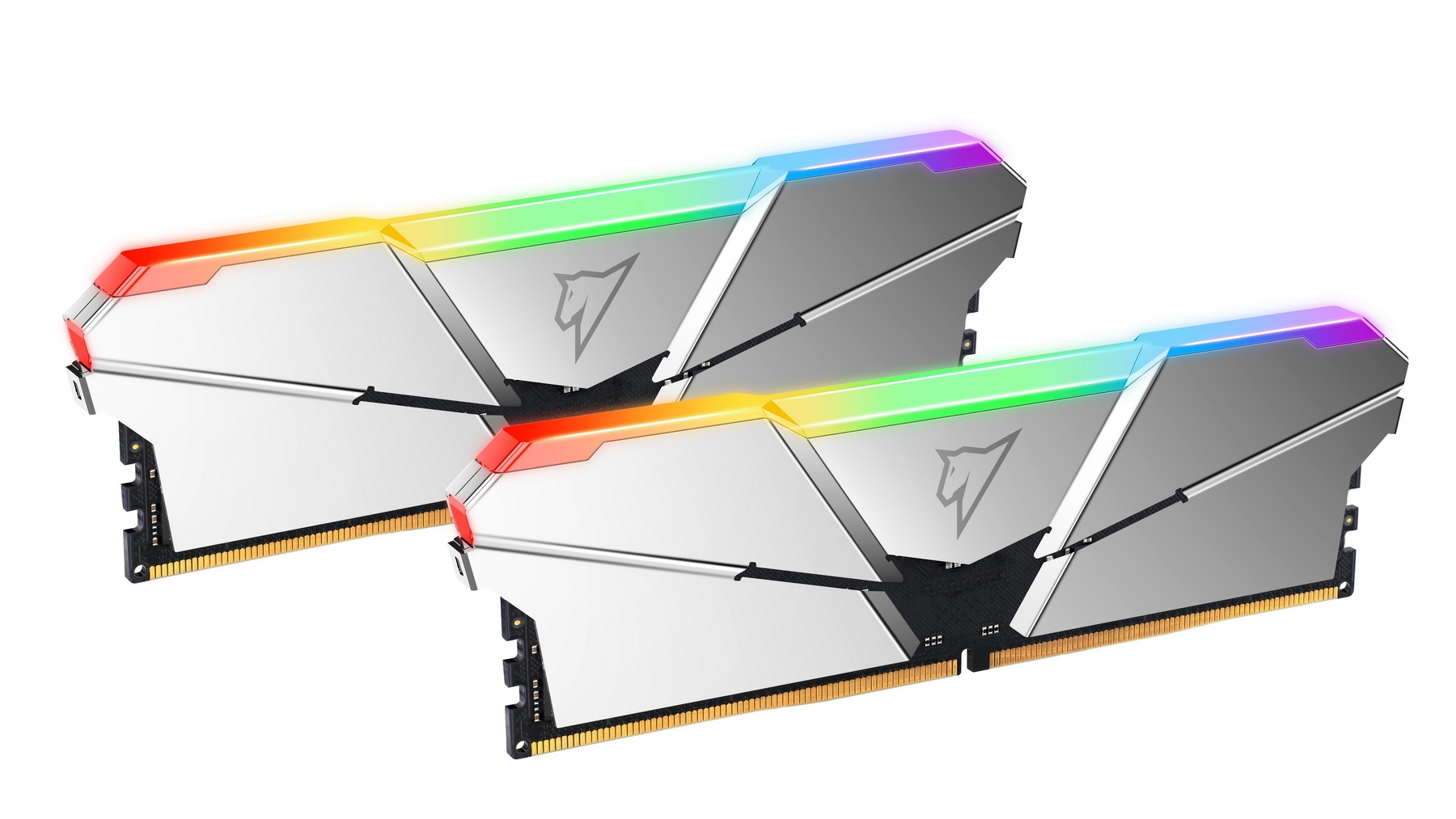 朗科發布絕影DDR5 RGB記憶體：罕見的電鍍銀馬甲