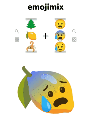 單發emoji表情太落伍，現在得合起來才夠味了
