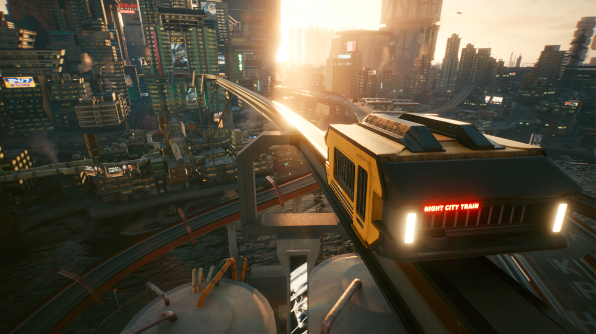 玩家為《賽博朋克2077》製作地鐵系統MOD 有19個地鐵站