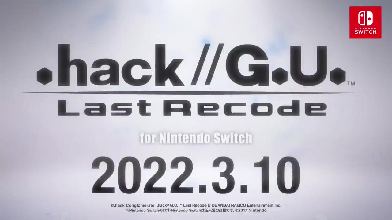 《駭客時空：最後的記錄》Switch版明年3月推出