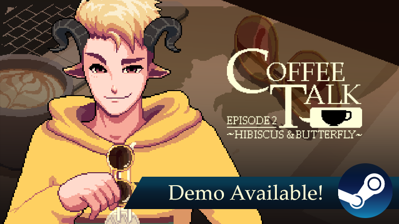 《Coffee Talk第二部》試玩Demo上線Steam 年內正式發售