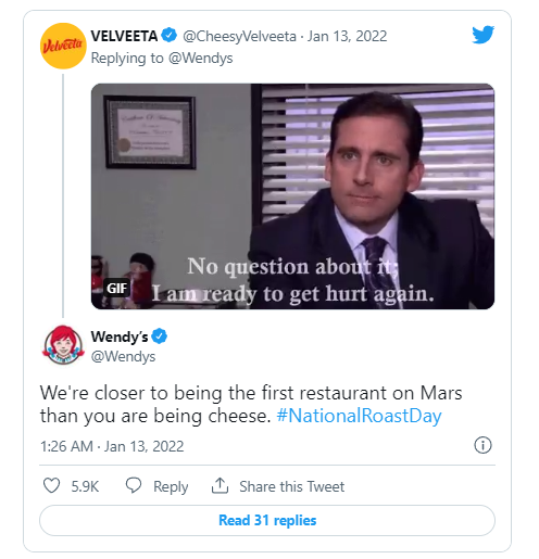 Wendy's發起#NationalRoastDay活動 「抨擊」粉絲和各大品牌