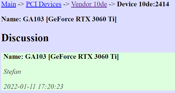 RTX 3060 Ti新版首曝：GA103核心、幾個月沒到貨了