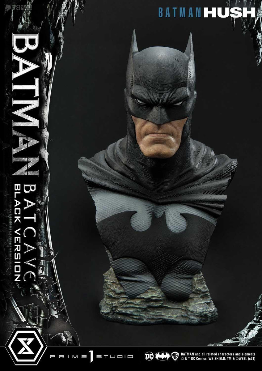 Prime 1 Studio 新品 1/3系列 DC漫畫 蝙蝠俠: 緘默 蝙蝠俠(黑色版) 雕像