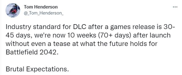 傳聞：《戰地風雲2042》DLC希望渺茫