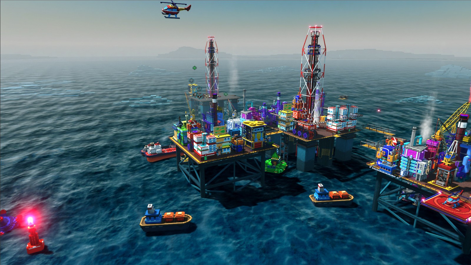 海上石油開采模擬器《石油大亨》上架Steam 自帶簡中