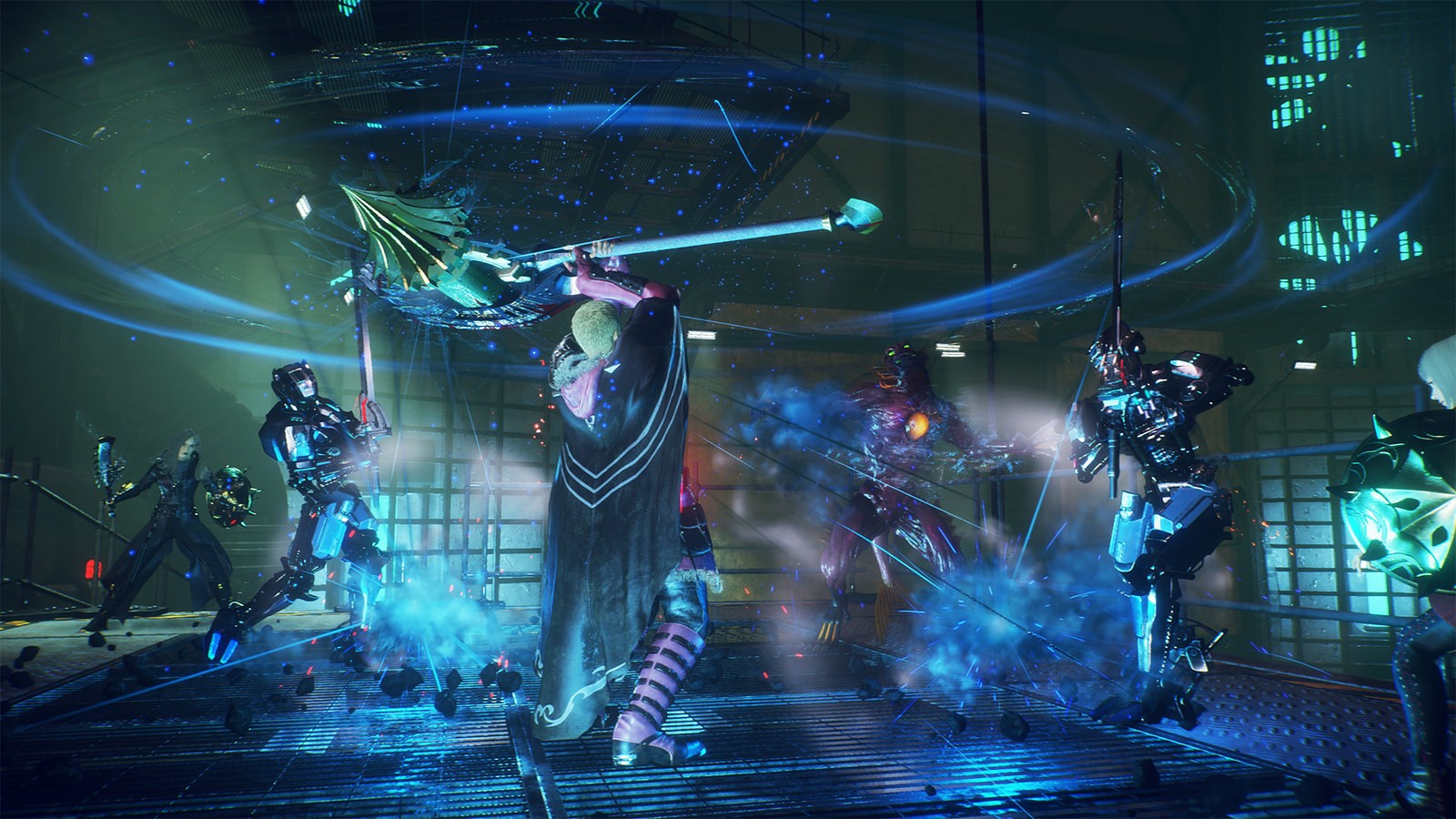 《最終幻想起源》新截圖 展示怪物和玩家進階職業等