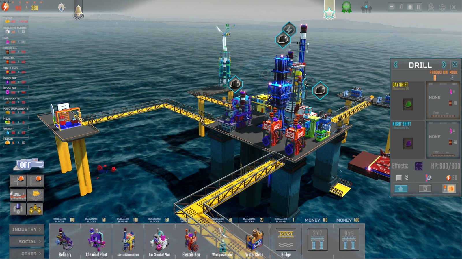 海上石油開采模擬器《石油大亨》上架Steam 自帶簡中