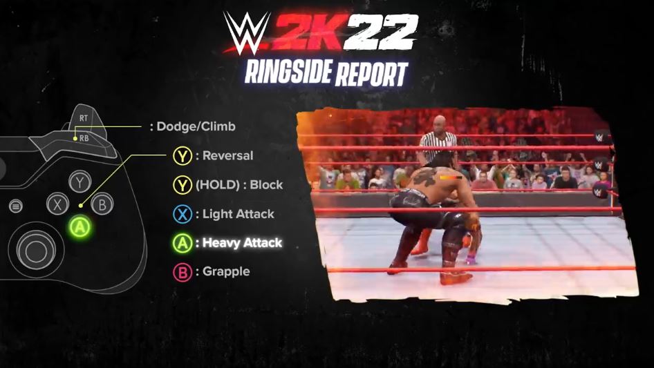 《WWE 2K22》發布「擂台報導」 遊戲性深度揭秘